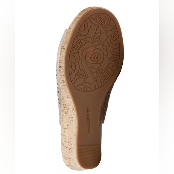 ๐ฃROCKPORT Briah Perf Sling in Metallic๐ footwear - Picture 3 of 14